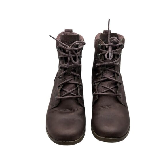 CAT Leather Lace Up Boot Wide - Picture 4 of 4